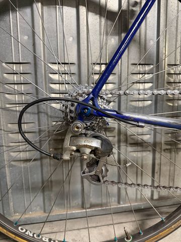 Used Rossin Custom Shimano Sora 1992 Road & Gravel, Blue — image 4 of 7