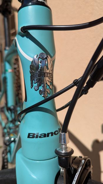 Brugt Bianchi Infinito CV Chorus 2016 2016 Road & Gravel — billede 2 af 9