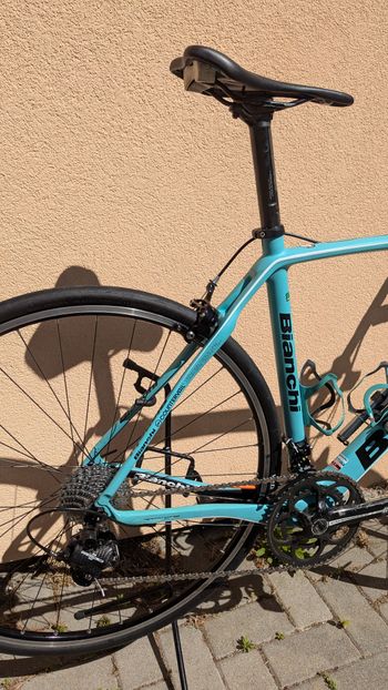 Brugt Bianchi Infinito CV Chorus 2016 2016 Road & Gravel — billede 5 af 9