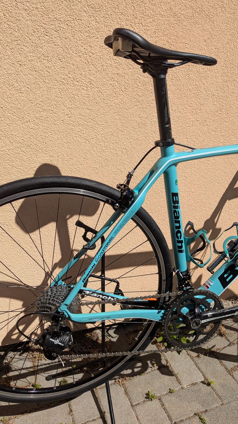 Brugt Bianchi Infinito CV Chorus 2016 2016 Road & Gravel — billede 5 af 9