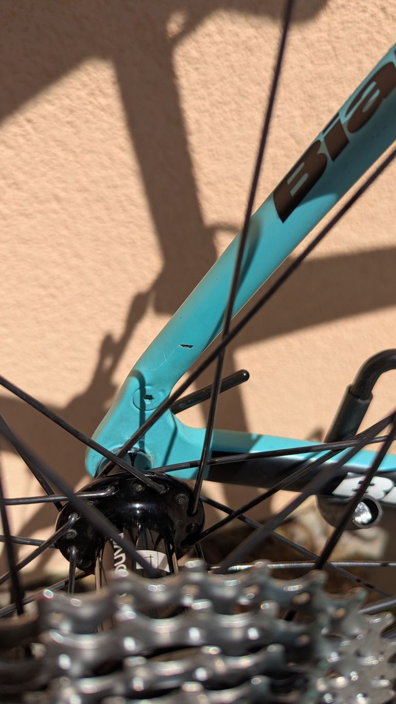 Brugt Bianchi Infinito CV Chorus 2016 2016 Road & Gravel — billede 8 af 9