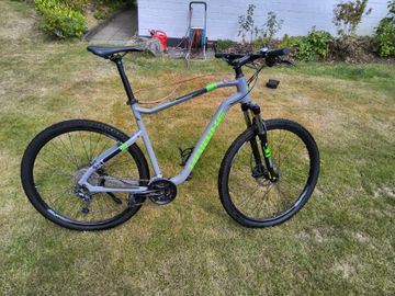 Gebrauchtes Haibike SEET HardNine 4.0 2020 2020 Mountainbike, Hellgrau, 29 — Bild 1 von 10