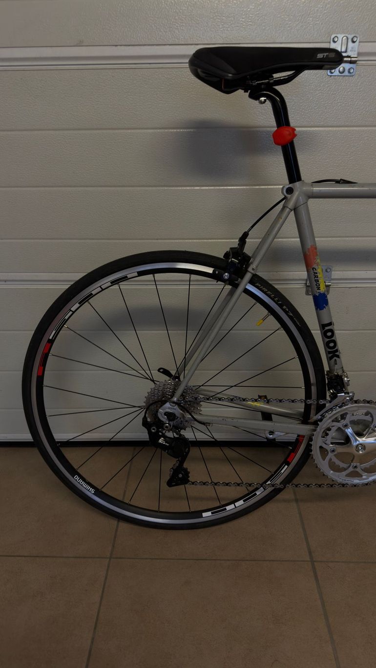 Used Look Custom Shimano 105 1991 Road & Gravel, Light Gray — image 4 of 10