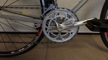 Used Look Custom Shimano 105 1991 Road & Gravel, Light Gray — image 6 of 10