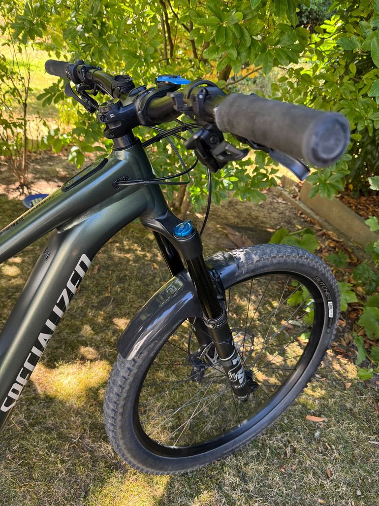 Used Specialized Turbo Levo Shimano SLX 2021 Mountainbike, Green — image 5 of 10
