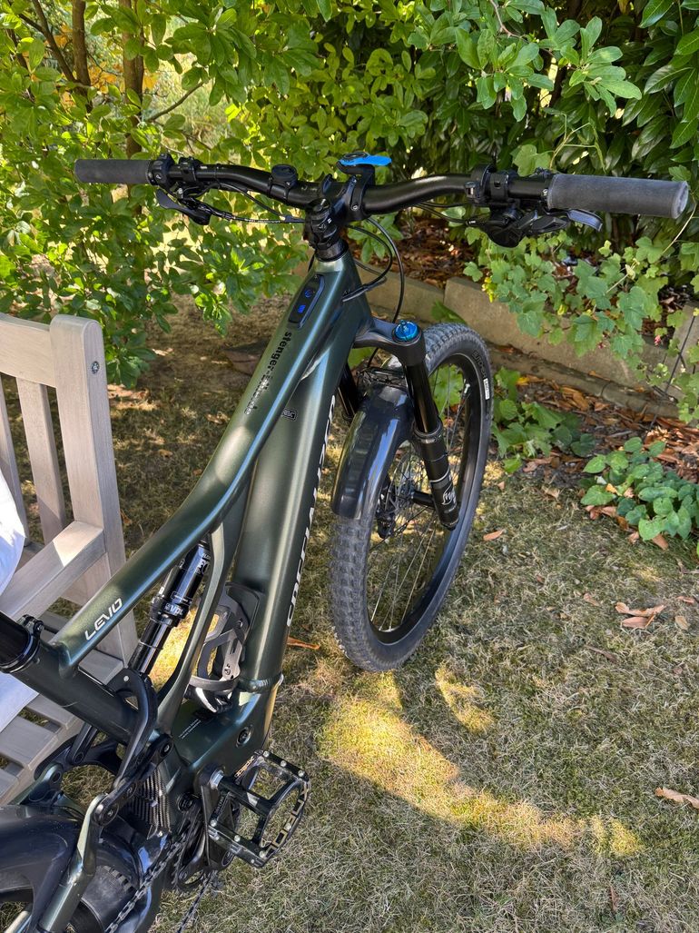 Used Specialized Turbo Levo Shimano SLX 2021 Mountainbike, Green — image 7 of 10