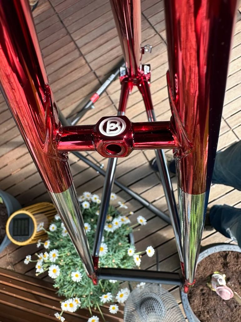 Used Battaglin Special Frameset 2017 Road & Gravel, Red — image 9 of 10