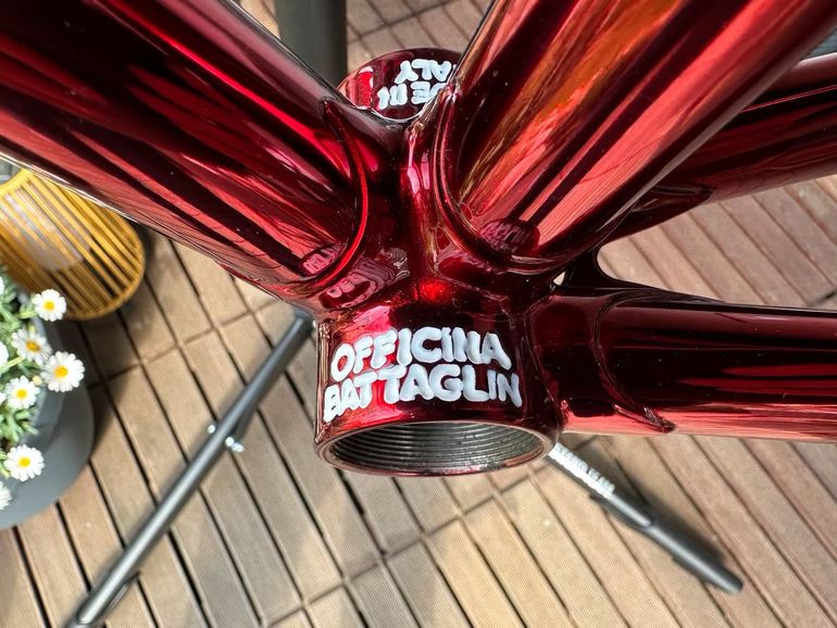 Used Battaglin Special Frameset 2017 Road & Gravel, Red — image 8 of 10