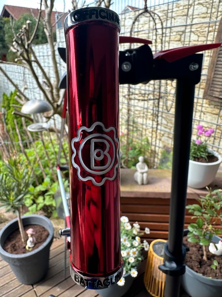 Used Battaglin Special Frameset 2017 Road & Gravel, Red — image 3 of 10