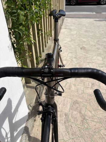 Used Carraro Custom Campagnolo Super Record 2008 Road & Gravel, Light Gray — image 5 of 10
