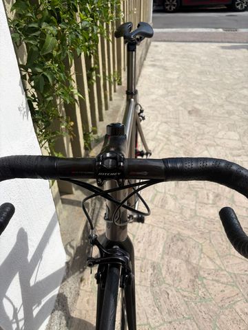 Used Carraro Custom Campagnolo Super Record 2008 Road & Gravel, Light Gray — image 5 of 10