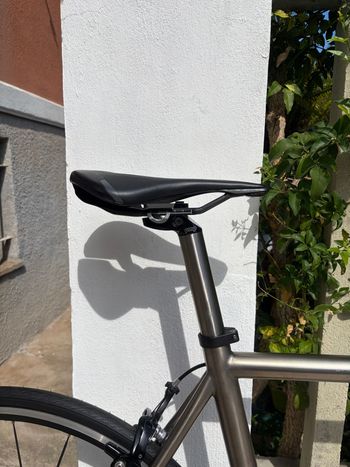 Used Carraro Custom Campagnolo Super Record 2008 Road & Gravel, Light Gray — image 8 of 10