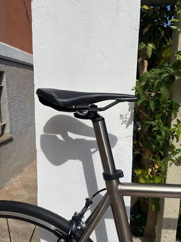 Used Carraro Custom Campagnolo Super Record 2008 Road & Gravel, Light Gray — image 8 of 10