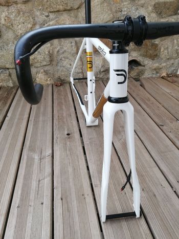 Dedacciai Custom Frameset 2024 Road & Gravel usato, Bianco — immagine 3 di 9