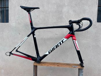 Použité Giant TCR Advanced Pro Team 2018 Frameset 2018 Road & Gravel