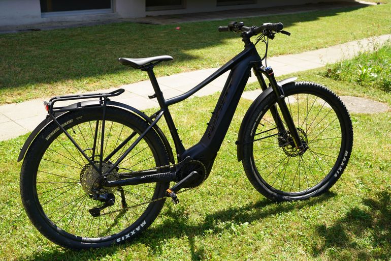 Used Giant Fathom E+ EX 2022 2022 Mountainbike, Black, 29 — image 3 of 7