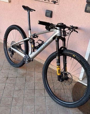 Used BMC Fourstroke 01 TWO 2022 2022 Mountainbike, Light Gray — image 3 of 5