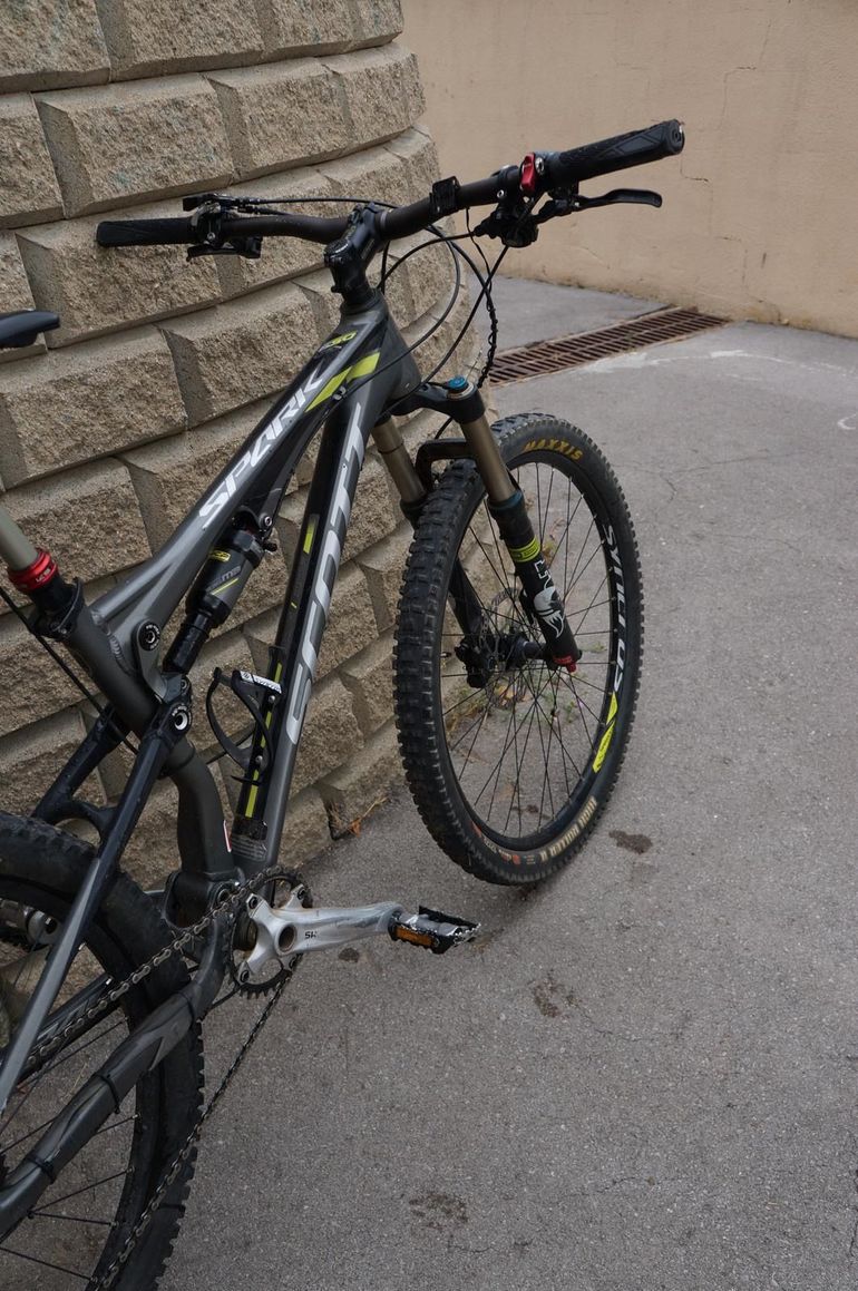 Gebrauchtes Scott Spark Shimano 105 2016 Mountainbike, Schwarz — Bild 12 von 17