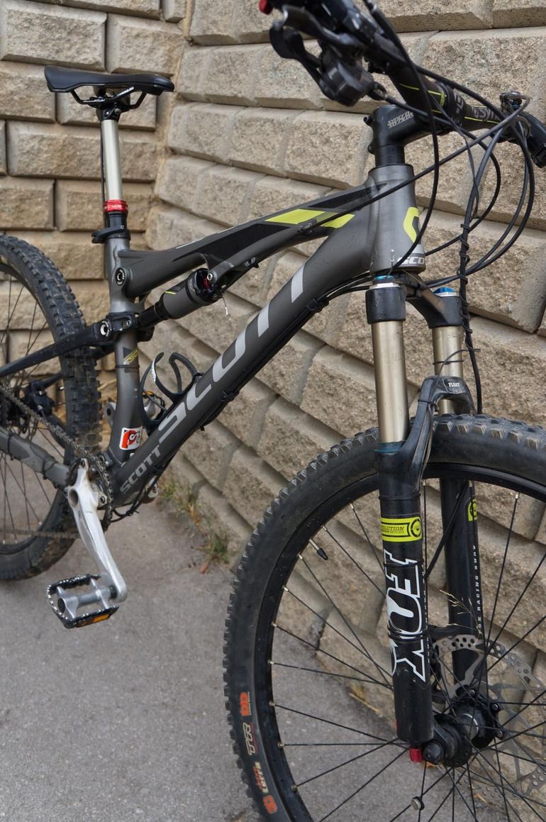 Gebrauchtes Scott Spark Shimano 105 2016 Mountainbike, Schwarz — Bild 11 von 17