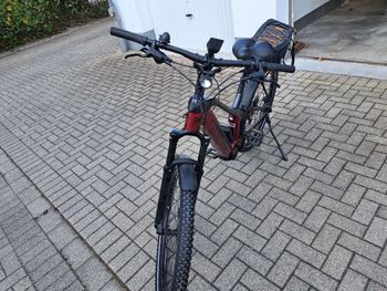 Gebrauchtes Trek Powerfly Shimano Deore 2022 Urban, Rot — Bild 4 von 6