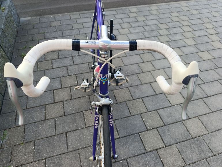 Gebrauchtes Giant Peloton Shimano 105 1992 Road & Gravel, Violett — Bild 12 von 13
