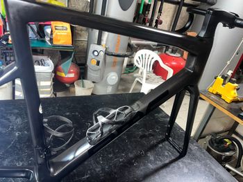 Gebrauchtes BMC Teammachine SLR 01 MOD 2024 Frameset 2024 Road & Gravel, Schwarz — Bild 4 von 20