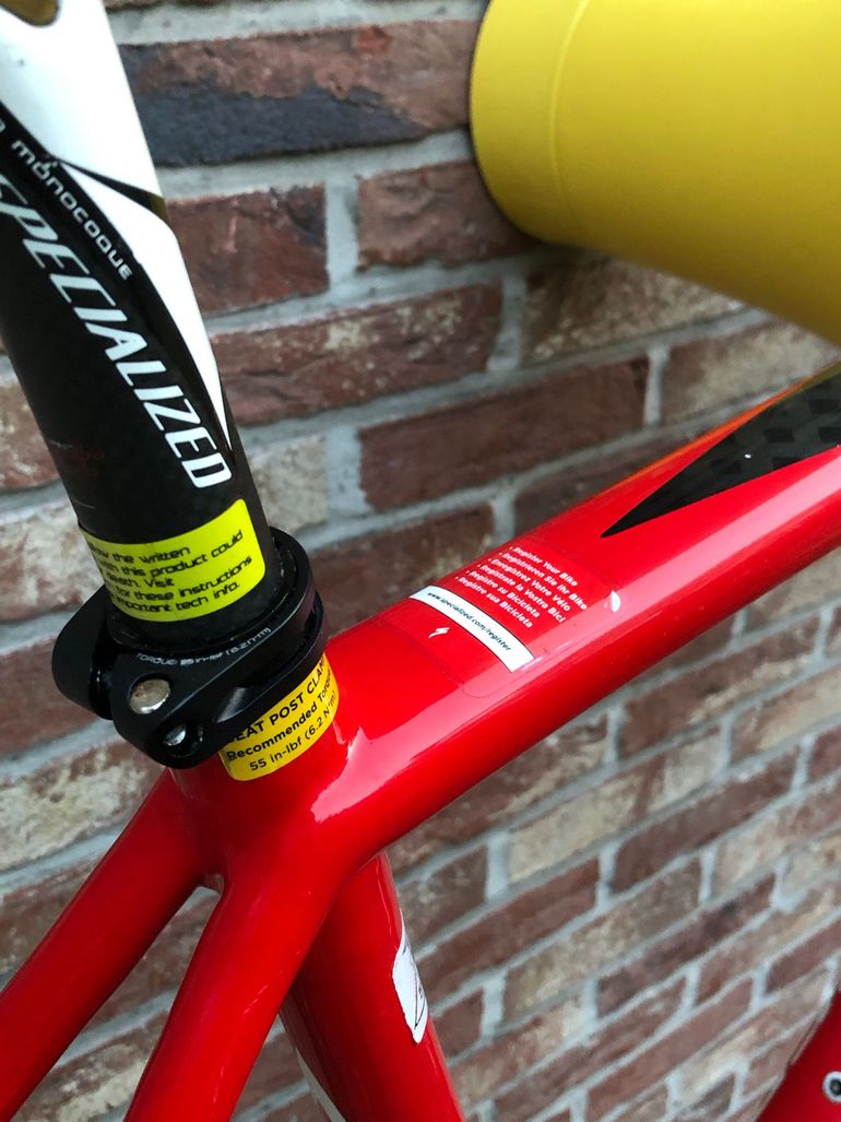 Gebrauchtes Specialized Tarmac Expert SL Compact 2010 Frameset 2010 Road & Gravel, Schwarz — Bild 12 von 18