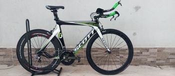 Scott Plasma Campagnolo Record 2018 Road & Gravel usato, Verde — immagine 2 di 7