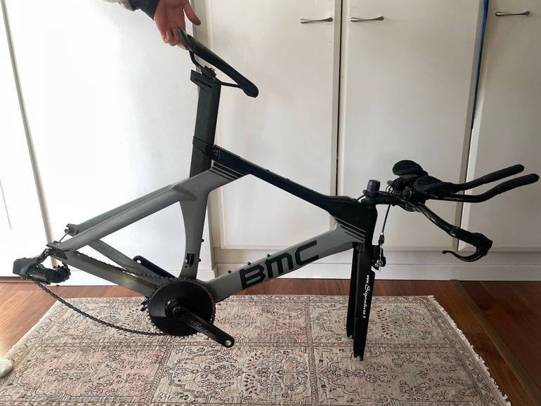 Used BMC Timemachine 02 ONE 2018 Frameset 2018 Road & Gravel, Light Gray — image 2 of 7
