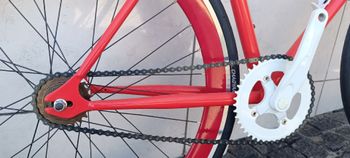 Gebrauchtes Ozone Custom Single Speed / Fixed Gear 2025 Urban, Rot — Bild 2 von 7