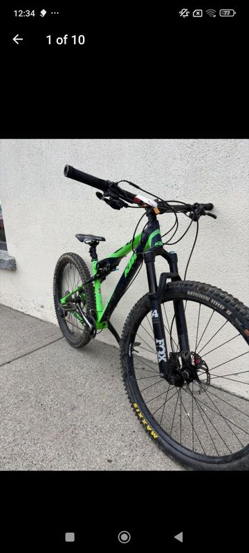 Used KTM Kapoho 273 2018 2018 Mountainbike, Green, 27.5 — image 4 of 7
