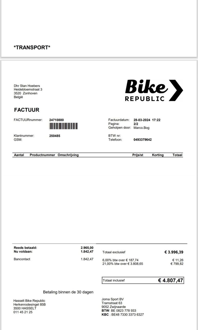 Brugt Trek Powerfly 7 Gen 4 2024 2024 Mountainbike — billede 4 af 5