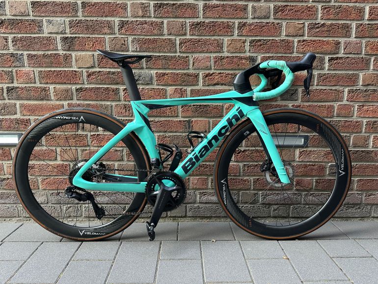 Bianchi Oltre Comp 2025 2025 Road & Gravel usato, Verde — immagine 8 di 10