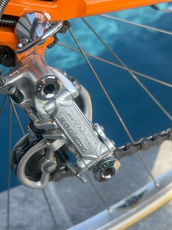 Used Colnago Custom Campagnolo Record 1972 Road & Gravel, Orange — image 10 of 18