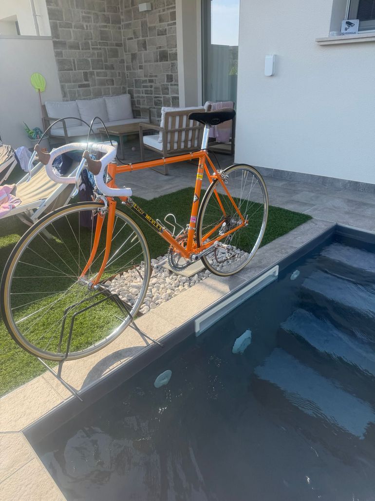 Used Colnago Custom Campagnolo Record 1972 Road & Gravel, Orange — image 18 of 18