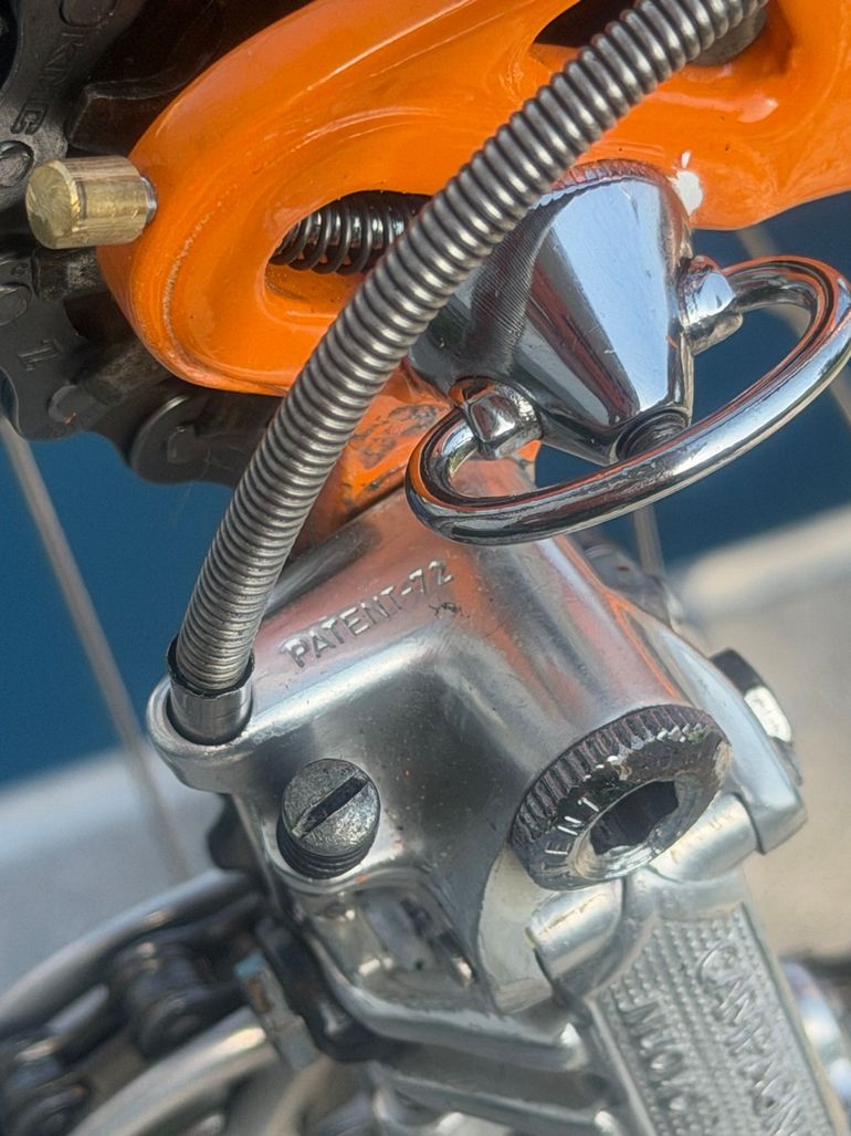 Used Colnago Custom Campagnolo Record 1972 Road & Gravel, Orange — image 6 of 18