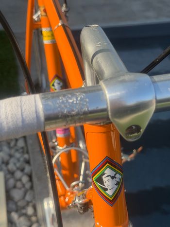 Used Colnago Custom Campagnolo Record 1972 Road & Gravel, Orange — image 11 of 18