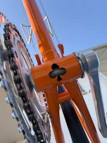 Used Colnago Custom Campagnolo Record 1972 Road & Gravel, Orange — image 17 of 18