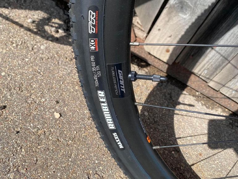Gebrauchtes Giant Revolt SRAM Apex 2024 Road & Gravel, Blau — Bild 13 von 13