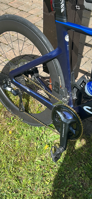Gebrauchtes Canyon Aeroad CF SL - Shimano 105 Di2 2024 Road & Gravel, Blau — Bild 3 von 7