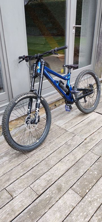 Used Bergamont Straitline 7 2020 2020 Mountainbike, Blue, 27.5 — image 7 of 9