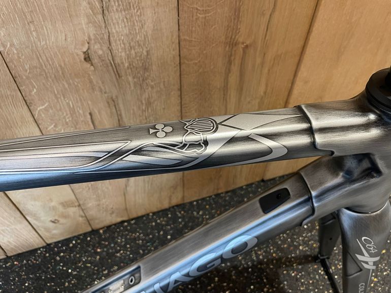 Used Colnago C64 Frameset 2021 Road & Gravel, Light Gray — image 3 of 7