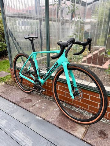Gebrauchtes Bianchi Impulso COMP GRX 610 disc 2024 2024 Road & Gravel, Grün — Bild 3 von 9