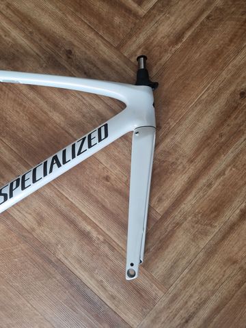 Used Specialized Roubaix SL8 Expert 2025 Frameset 2025 Road & Gravel, White — image 5 of 8