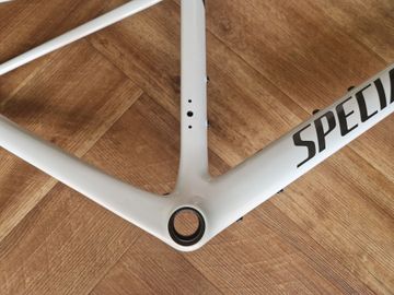 Used Specialized Roubaix SL8 Expert 2025 Frameset 2025 Road & Gravel, White — image 6 of 8