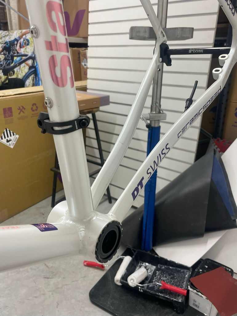 Used Standert Kreissage RS Team Edition Frameset 2025 2025 Road & Gravel, White — image 7 of 11