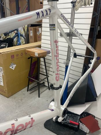 Used Standert Kreissage RS Team Edition Frameset 2025 2025 Road & Gravel, White — image 6 of 11