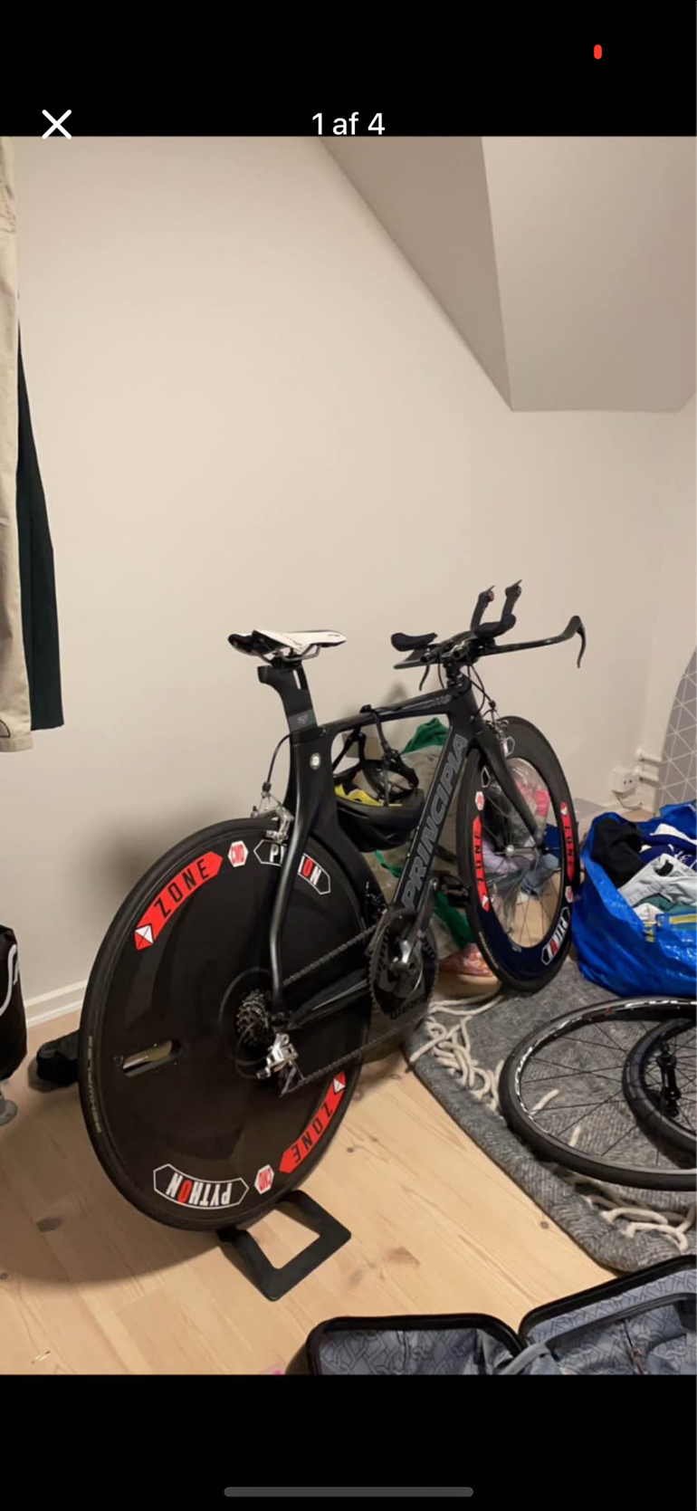Used Principia Custom SRAM Red eTap AXS 2016 Road & Gravel, Black — image 2 of 3