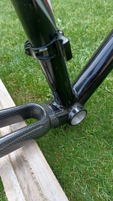 Used Eddy Merckx Eddy Mercx Frameset 2010 Road & Gravel, Black — image 4 of 7