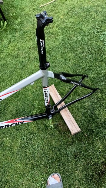 Gebrauchtes Eddy Merckx Eddy Mercx Frameset 2010 Road & Gravel, Schwarz — Bild 3 von 7